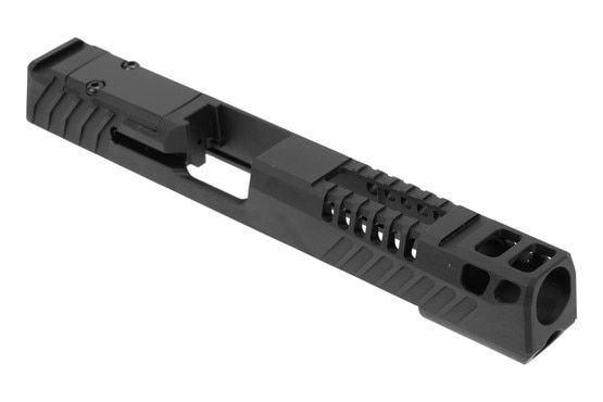Stainless steel slide for Sig Sauer P365 pistols with black nitride finish